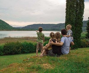 Lac de Chambly gite dans le Jura