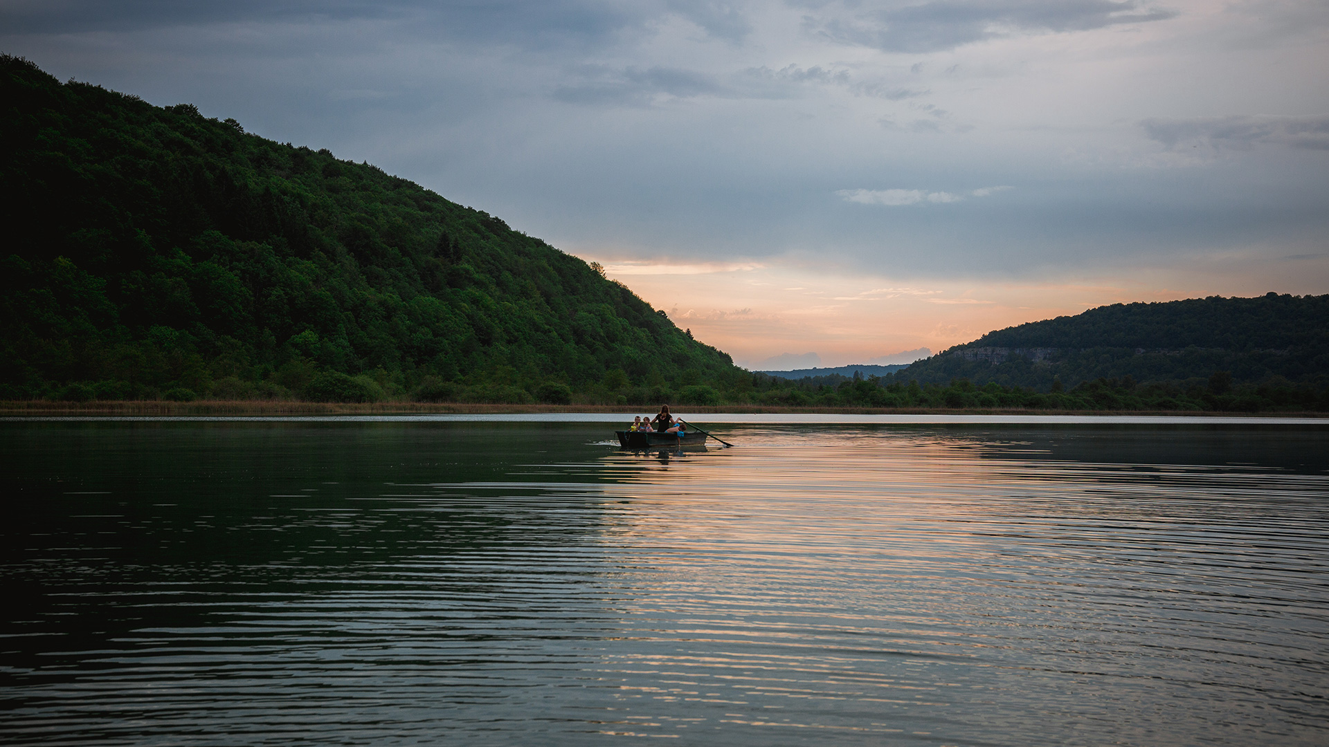 Lac de Chambly le soir